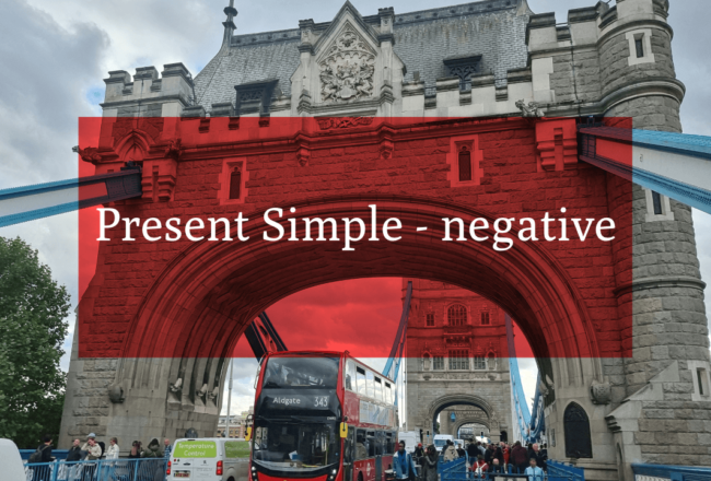 Present Simple-negative