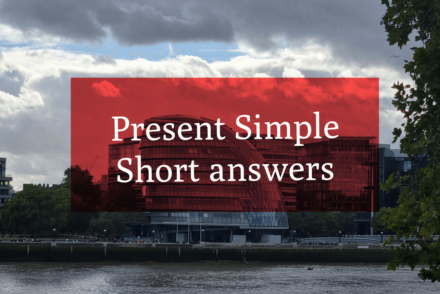 Present Simple - short answer