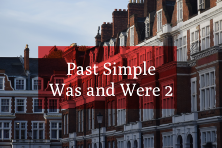 Past Simple Was and Were 2