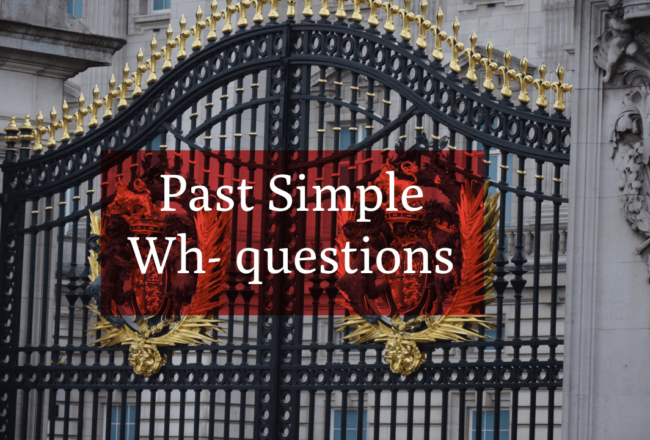 Past Simple Wh- questions
