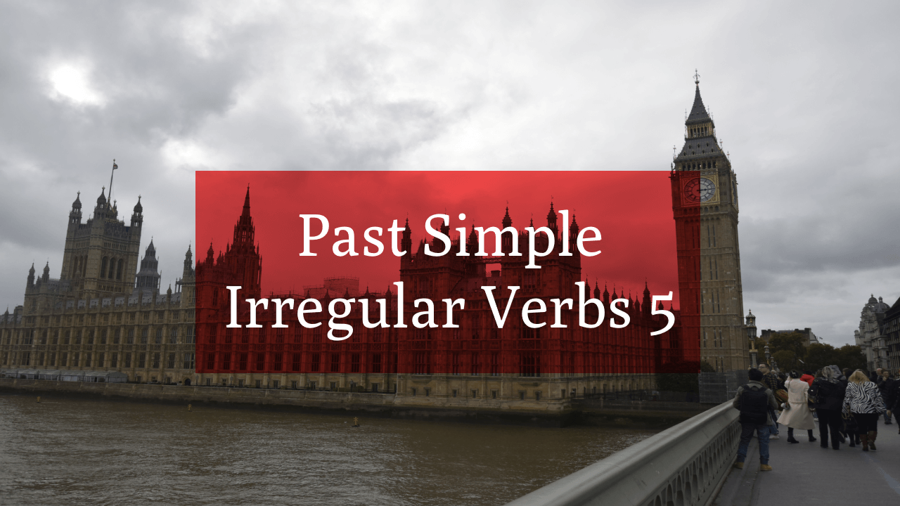 Past Simple Irregular Verbs 5